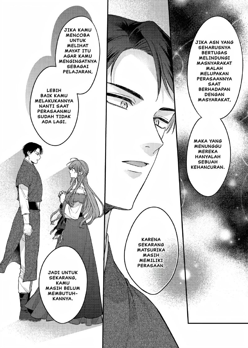 Matsurika Kanriden ~Koukyuu Jokan, Kimagure Koutei ni Misomerare~ Chapter 25 Bahasa Indonesia