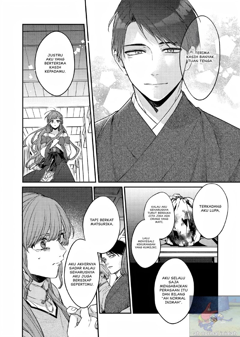 Matsurika Kanriden ~Koukyuu Jokan, Kimagure Koutei ni Misomerare~ Chapter 25 Bahasa Indonesia