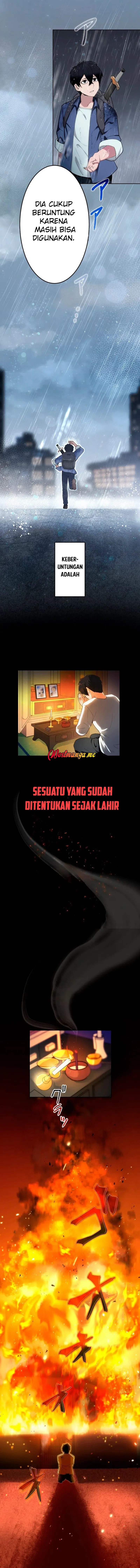 Maxed-Out Luck Overpower — The Unluckiest Adventurer Becomes the Strongest Through Reversed Stats! Chapter 01 Bahasa Indonesia