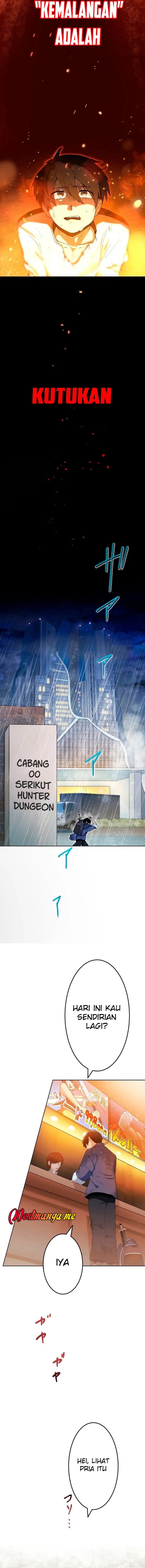 Maxed-Out Luck Overpower — The Unluckiest Adventurer Becomes the Strongest Through Reversed Stats! Chapter 01 Bahasa Indonesia