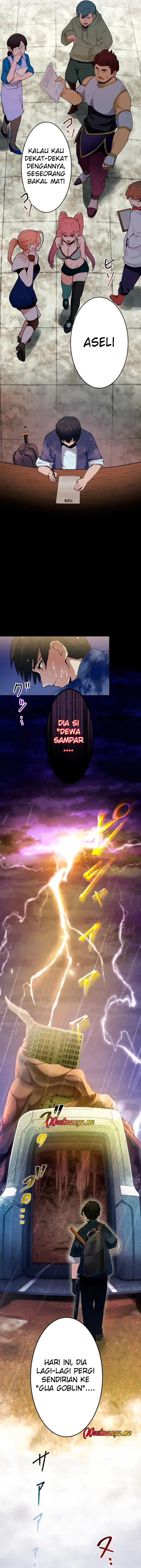 Maxed-Out Luck Overpower — The Unluckiest Adventurer Becomes the Strongest Through Reversed Stats! Chapter 01 Bahasa Indonesia