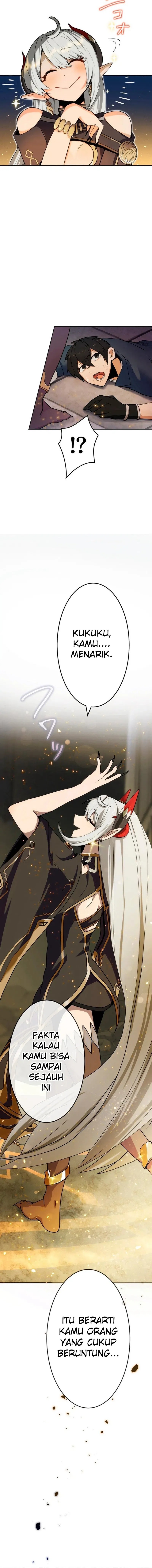 Maxed-Out Luck Overpower — The Unluckiest Adventurer Becomes the Strongest Through Reversed Stats! Chapter 01 Bahasa Indonesia