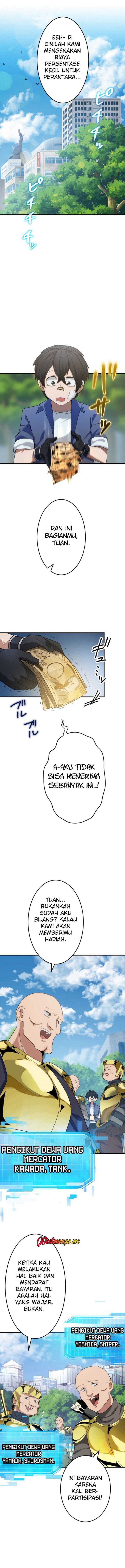 Maxed-Out Luck Overpower — The Unluckiest Adventurer Becomes the Strongest Through Reversed Stats! Chapter 08 Bahasa Indonesia