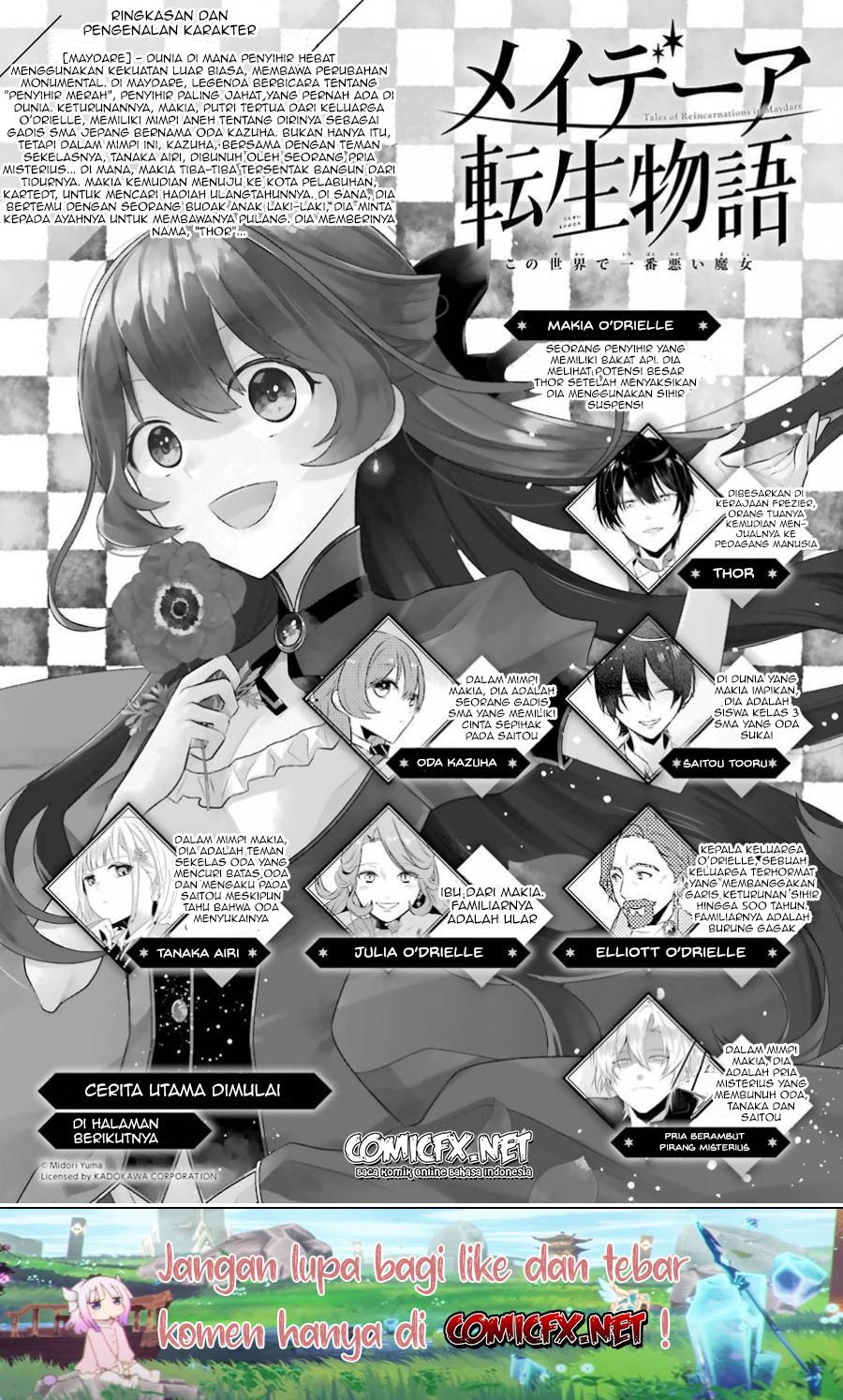 Maydare Tensei Monogatari: Kono Sekai de Ichiban Warui Majo chapter 5
