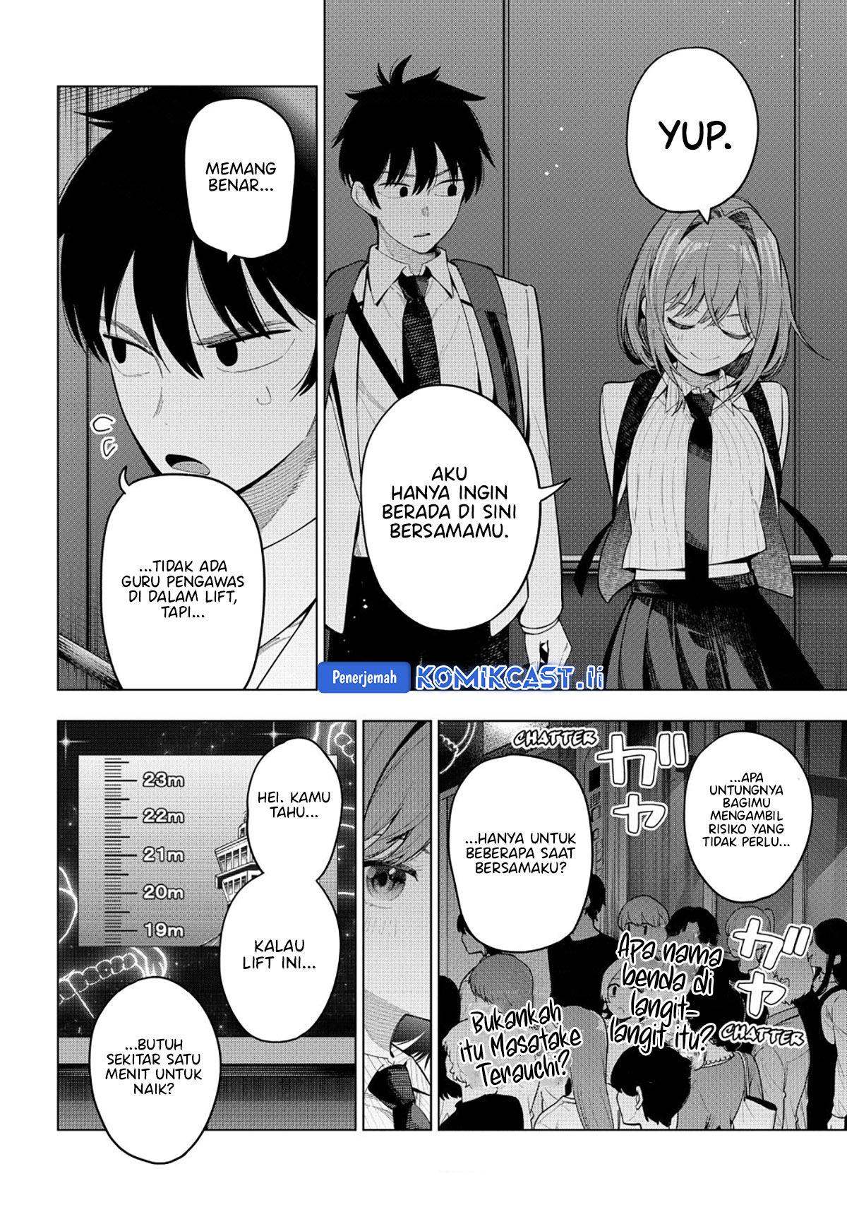 Mayonaka Heart Tune Chapter 89 Bahasa Indonesia