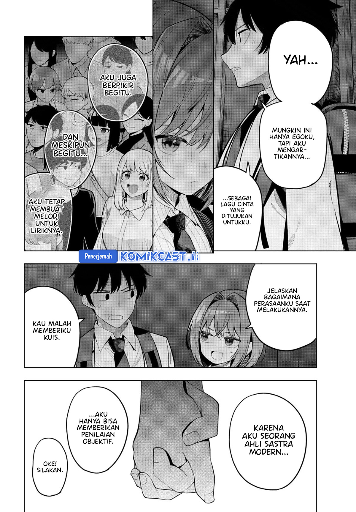 Mayonaka Heart Tune Chapter 89 Bahasa Indonesia