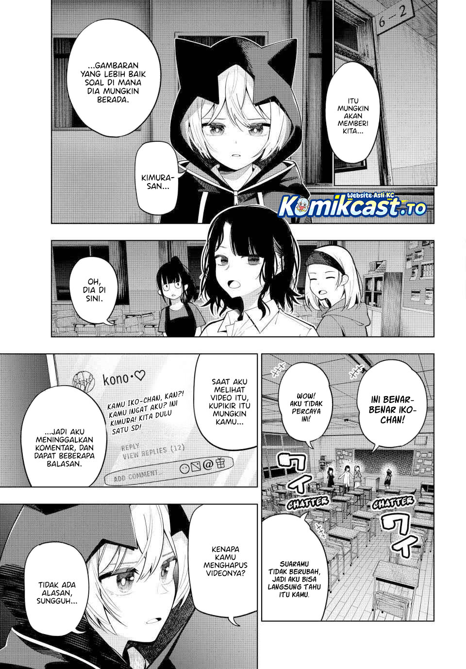 Mayonaka Heart Tune Chapter 95 Bahasa Indonesia