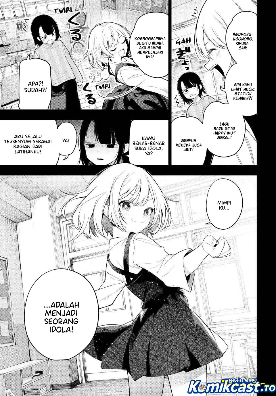 Mayonaka Heart Tune Chapter 95 Bahasa Indonesia