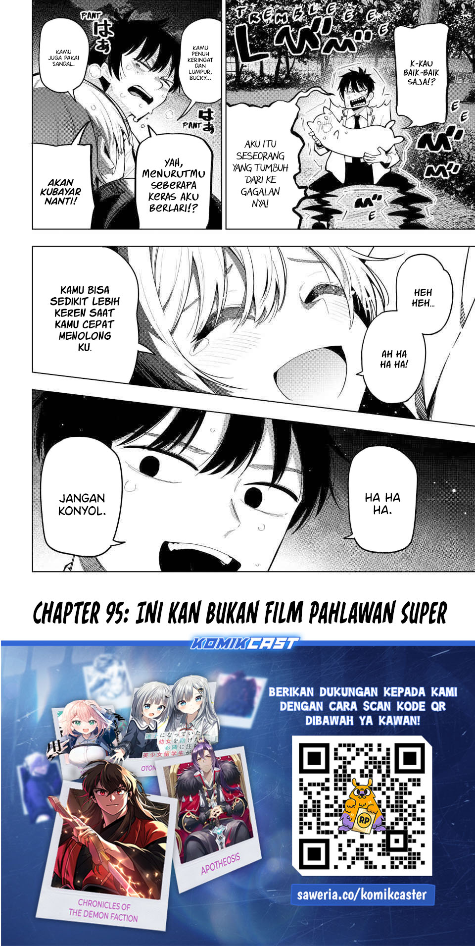 Mayonaka Heart Tune Chapter 95 Bahasa Indonesia