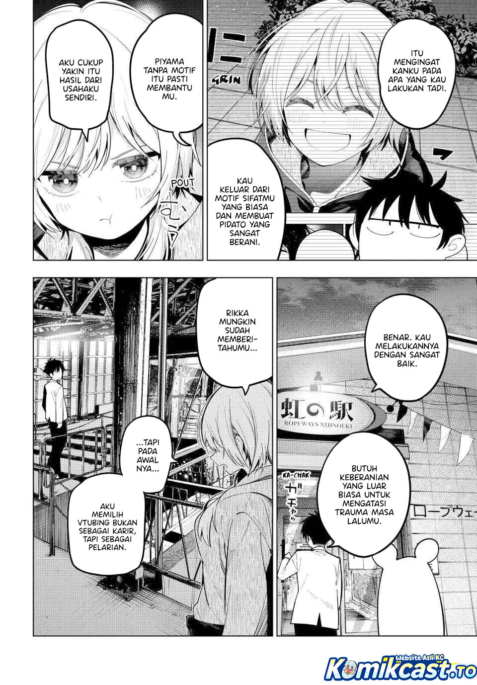 Mayonaka Heart Tune Chapter 96 Bahasa Indonesia