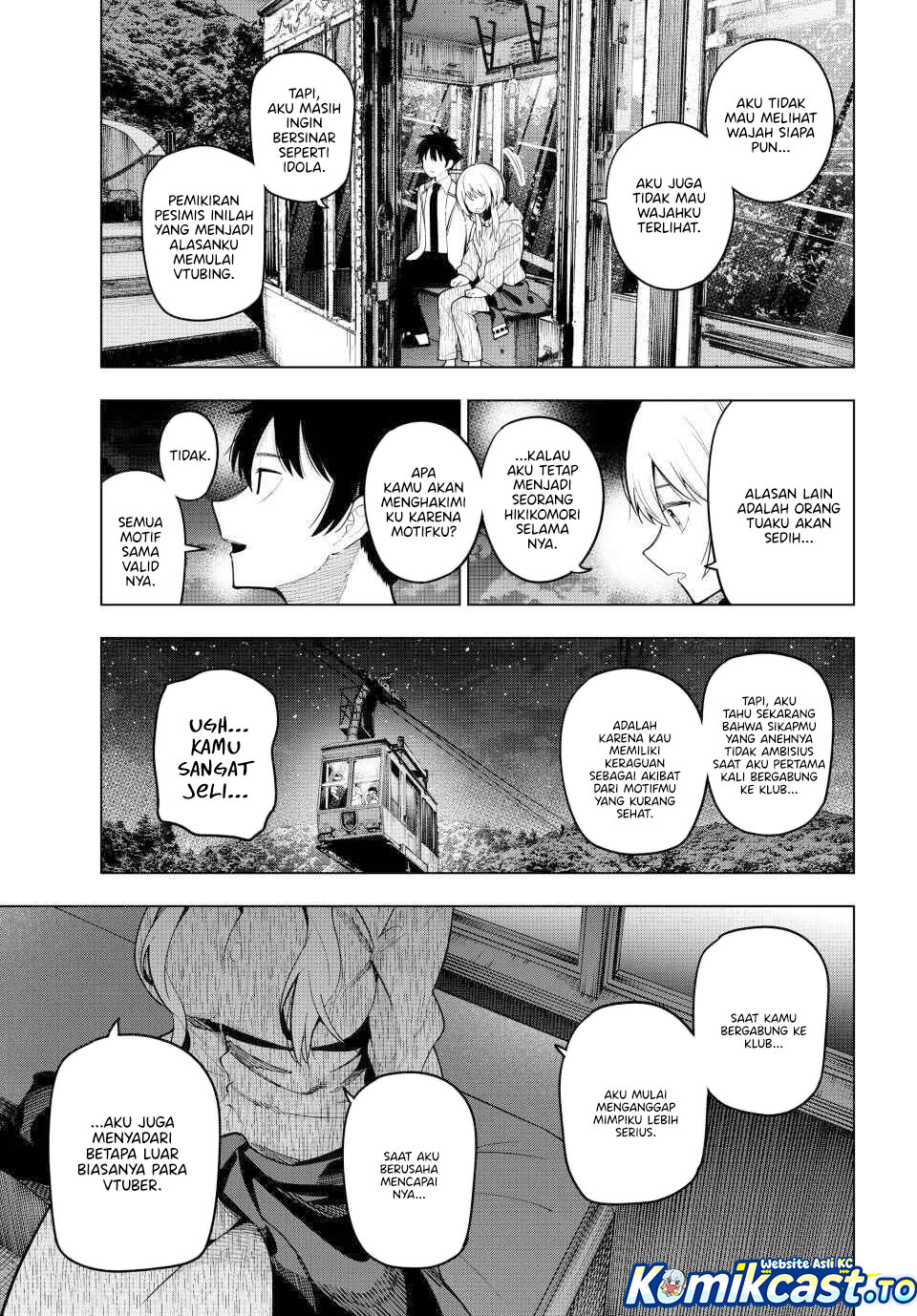 Mayonaka Heart Tune Chapter 96 Bahasa Indonesia
