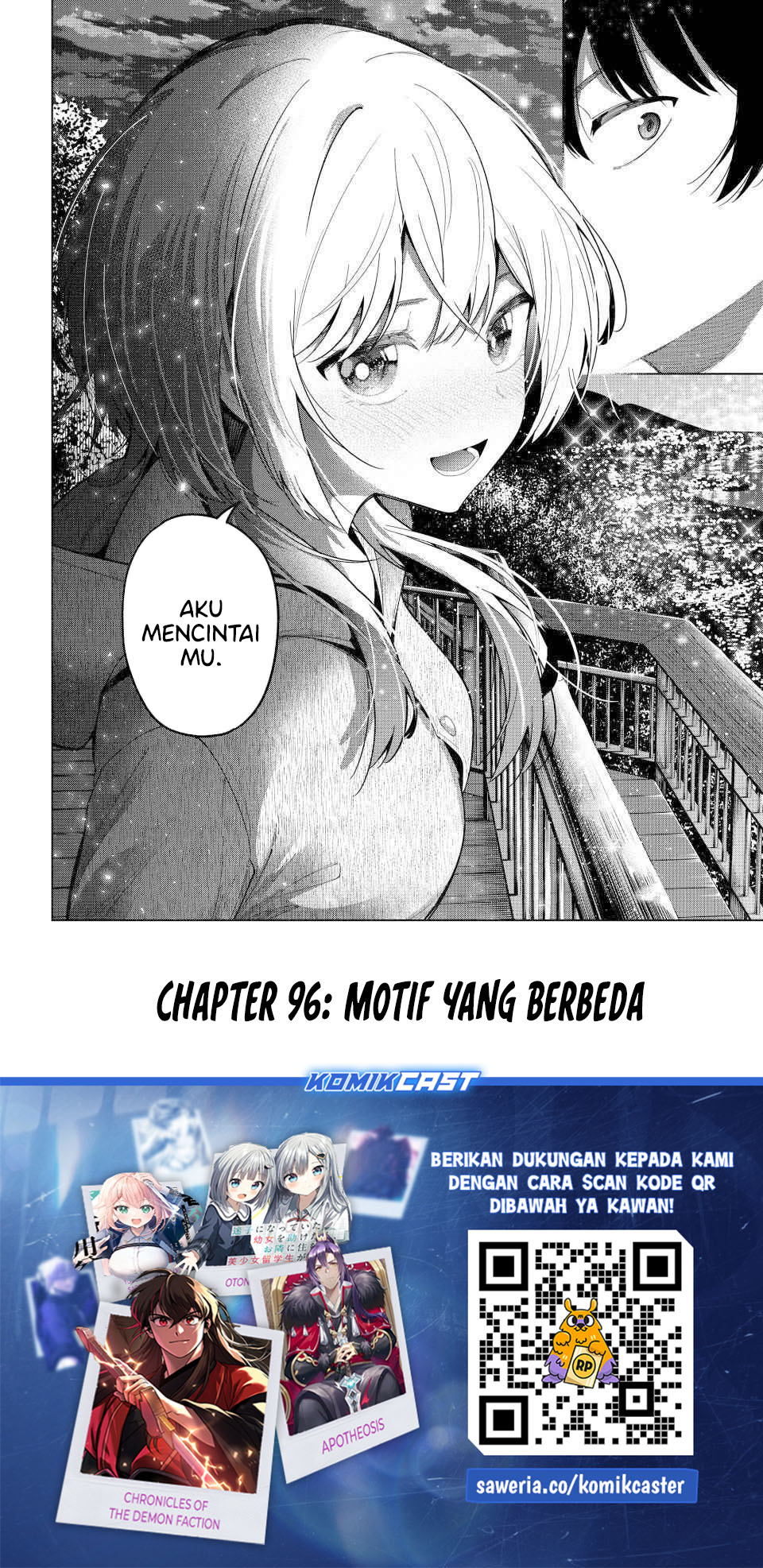 Mayonaka Heart Tune Chapter 96 Bahasa Indonesia
