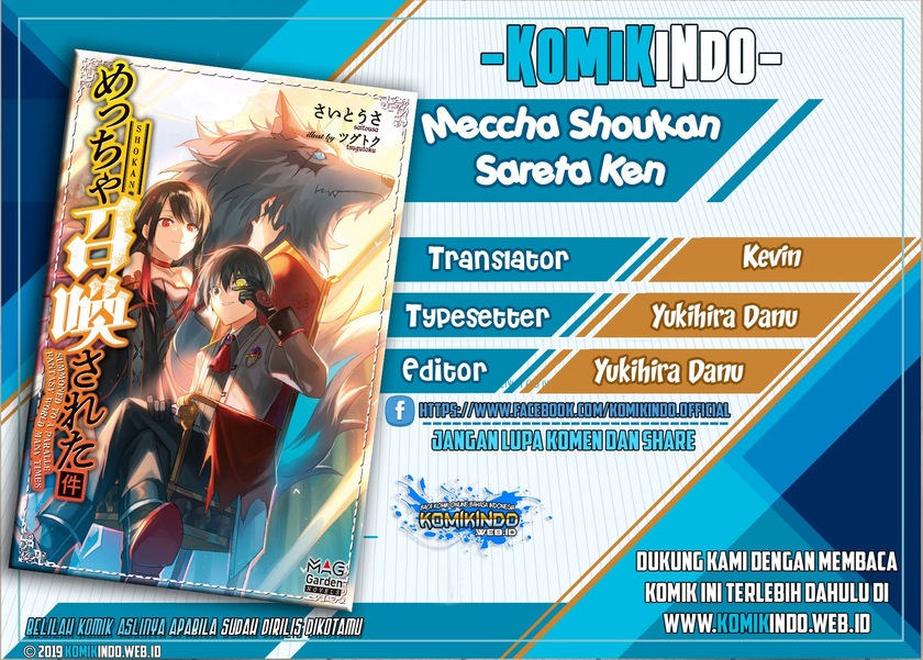 Meccha Shoukan Sareta Ken Chapter 01.2 Bahasa Indonesia