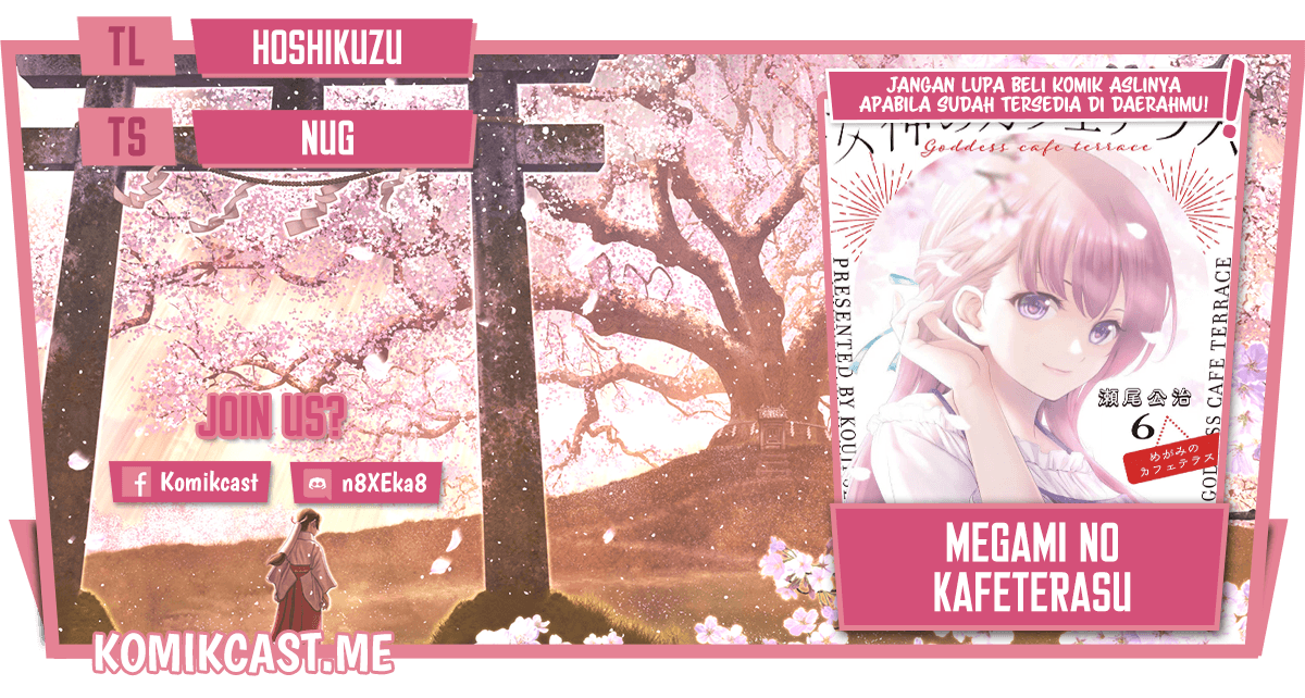Megami no Kafeterasu (Goddess Café Terrace) Chapter 59 Bahasa Indonesia