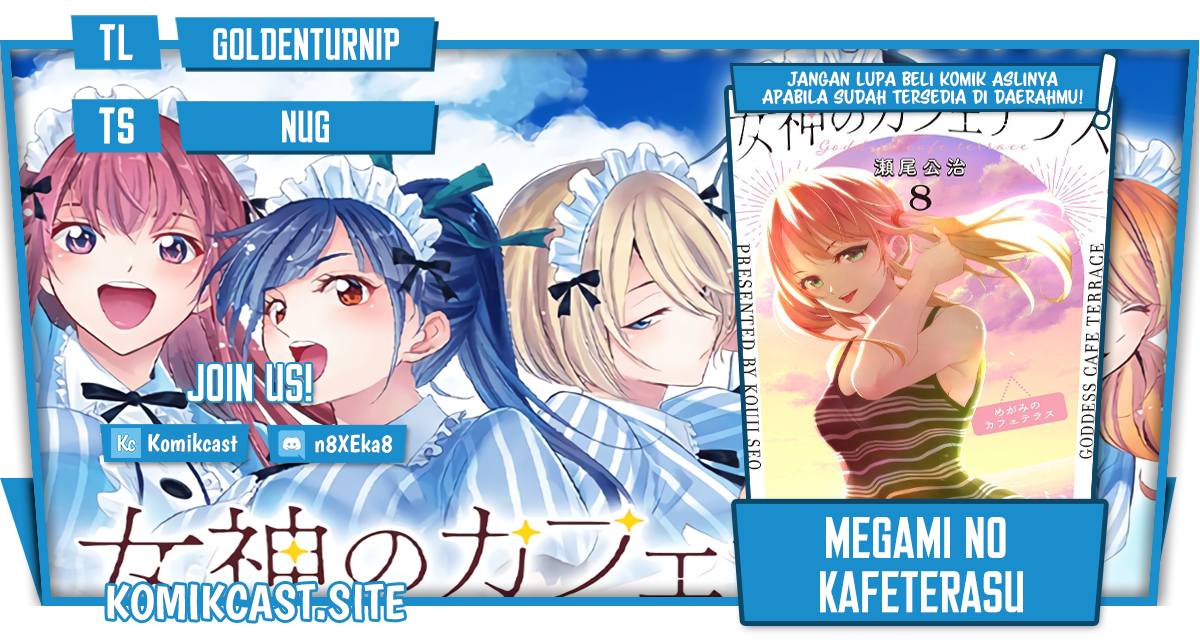 Megami no Kafeterasu (Goddess Café Terrace) Chapter 87 Bahasa Indonesia