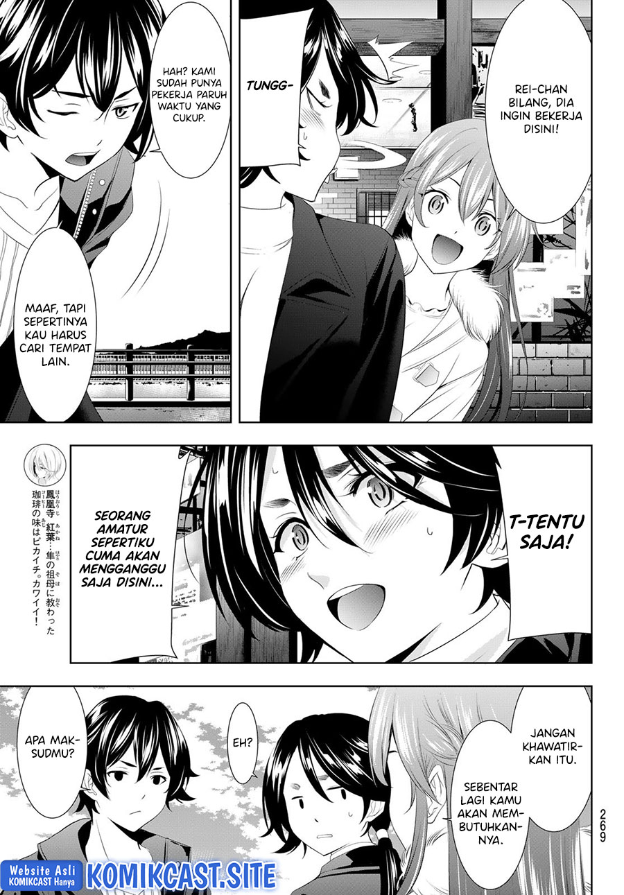Megami no Kafeterasu (Goddess Café Terrace) Chapter 87 Bahasa Indonesia