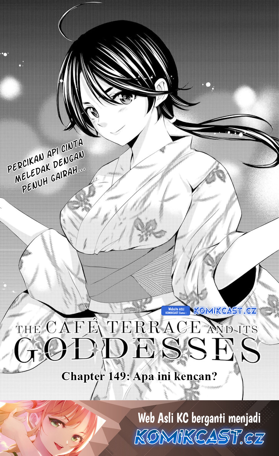 Megami no Kafeterasu (Goddess Café Terrace) Chapter 149 Bahasa Indonesia