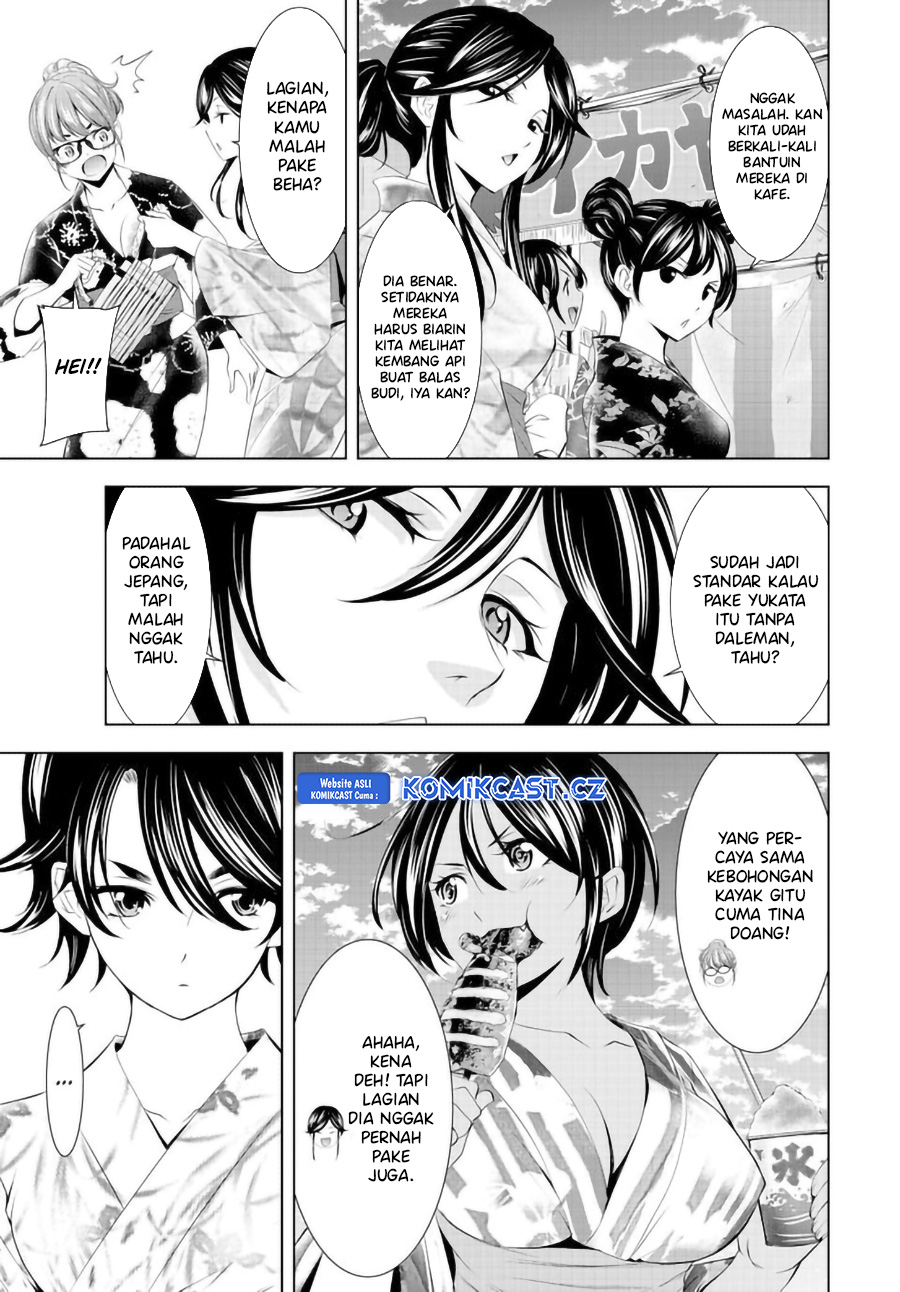 Megami no Kafeterasu (Goddess Café Terrace) Chapter 149 Bahasa Indonesia