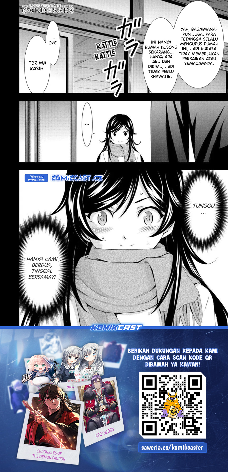 Dilarang COPAS - situs resmi www.mangacanblog.com - Komik megami no kafeterasu goddess cafe terrace 159 - chapter 159 160 Indonesia megami no kafeterasu goddess cafe terrace 159 - chapter 159 Terbaru 19|Baca Manga Komik Indonesia|Mangacan