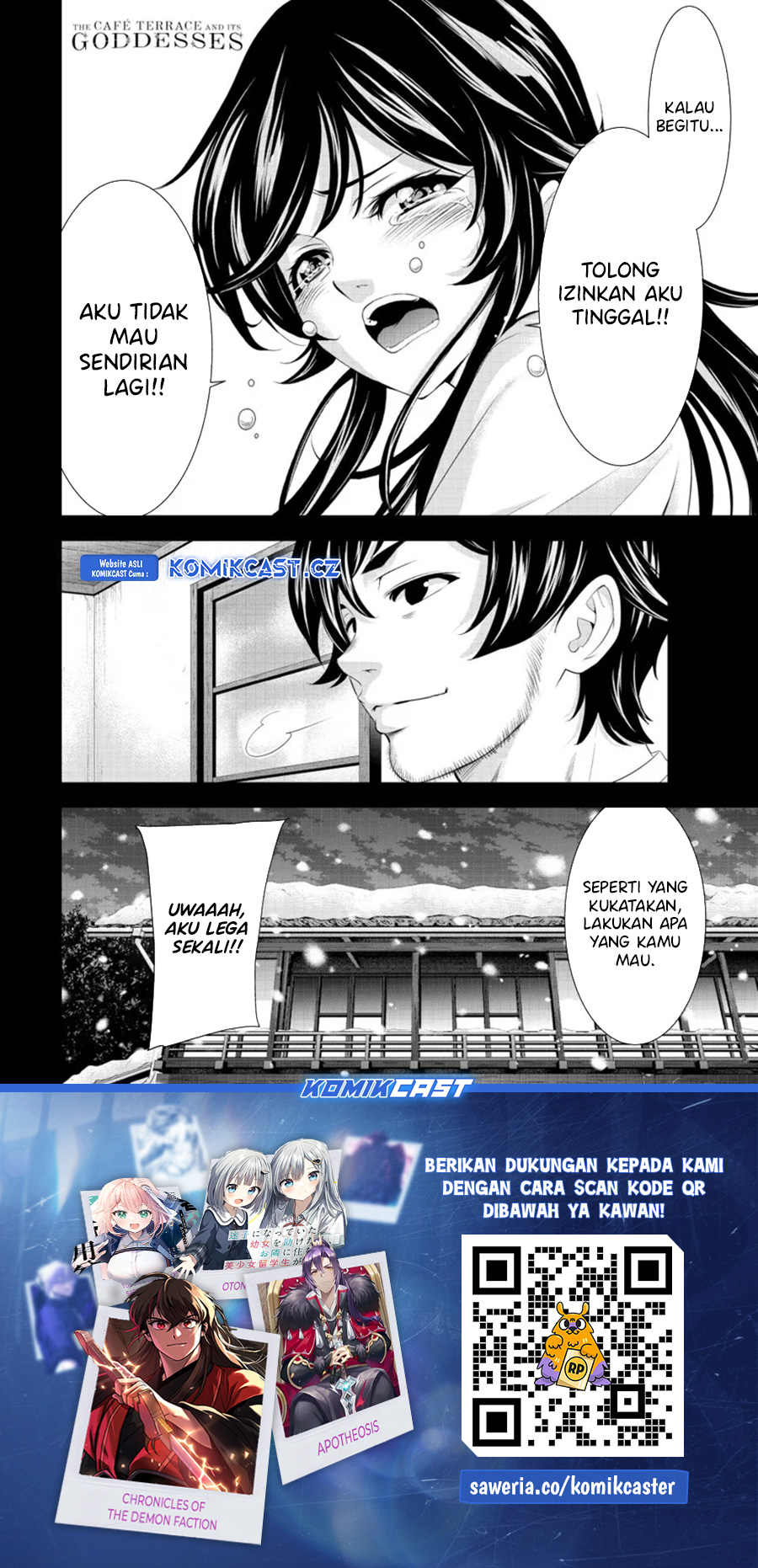 Dilarang COPAS - situs resmi www.mangacanblog.com - Komik megami no kafeterasu goddess cafe terrace 160 - chapter 160 161 Indonesia megami no kafeterasu goddess cafe terrace 160 - chapter 160 Terbaru 18|Baca Manga Komik Indonesia|Mangacan