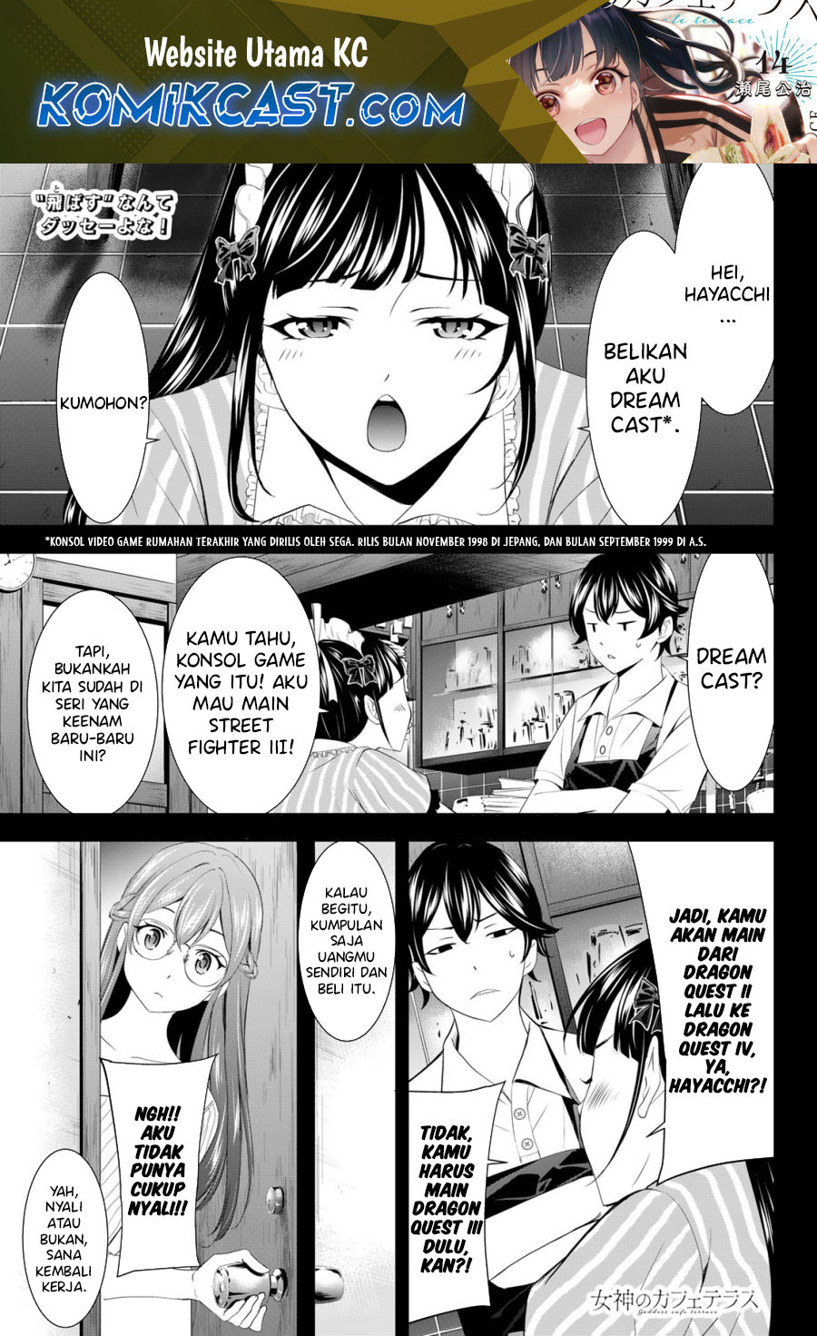 Dilarang COPAS - situs resmi www.mangacanblog.com - Komik megami no kafeterasu goddess cafe terrace 169 - chapter 169 170 Indonesia megami no kafeterasu goddess cafe terrace 169 - chapter 169 Terbaru 1|Baca Manga Komik Indonesia|Mangacan