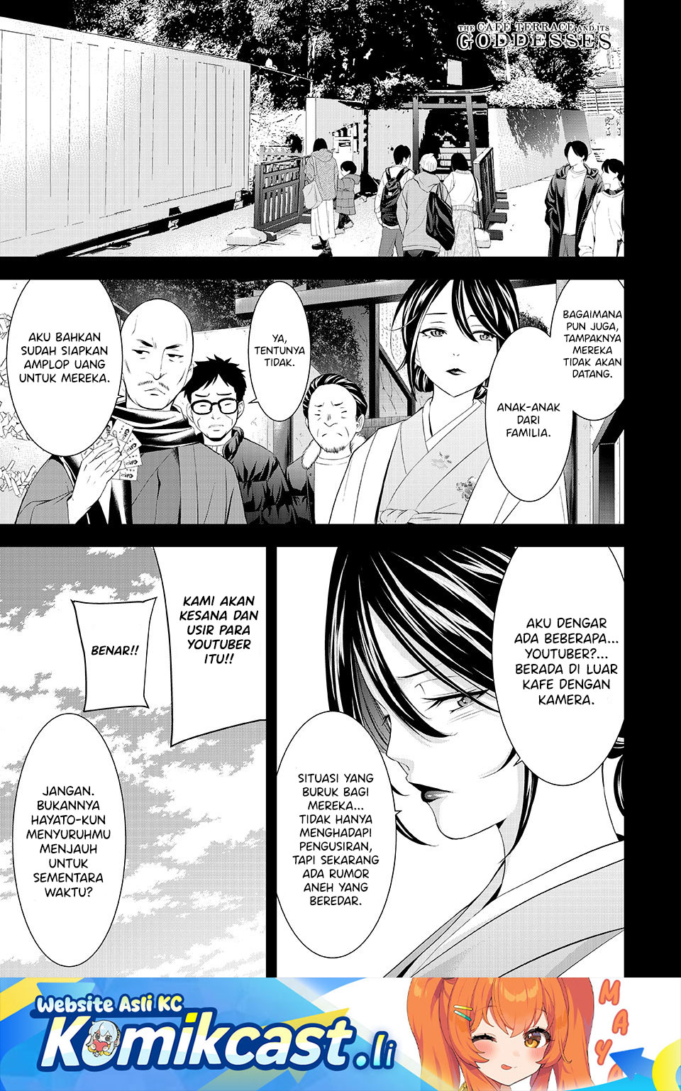 Megami no Kafeterasu (Goddess Café Terrace) Chapter 209 Bahasa Indonesia