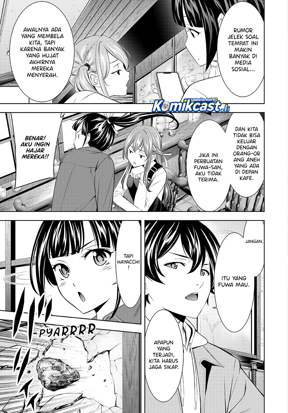 Megami no Kafeterasu (Goddess Café Terrace) Chapter 209 Bahasa Indonesia