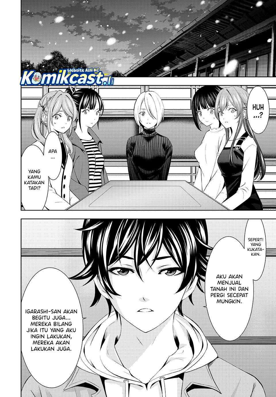 Megami no Kafeterasu (Goddess Café Terrace) Chapter 209 Bahasa Indonesia