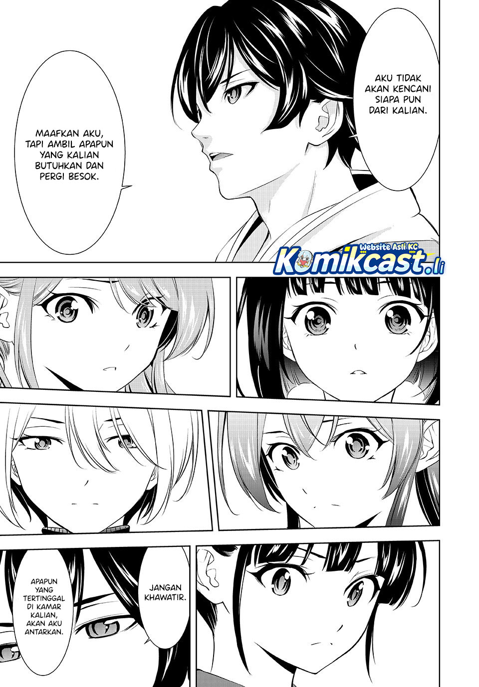 Megami no Kafeterasu (Goddess Café Terrace) Chapter 209 Bahasa Indonesia
