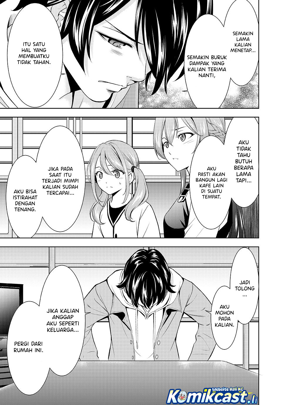 Megami no Kafeterasu (Goddess Café Terrace) Chapter 209 Bahasa Indonesia