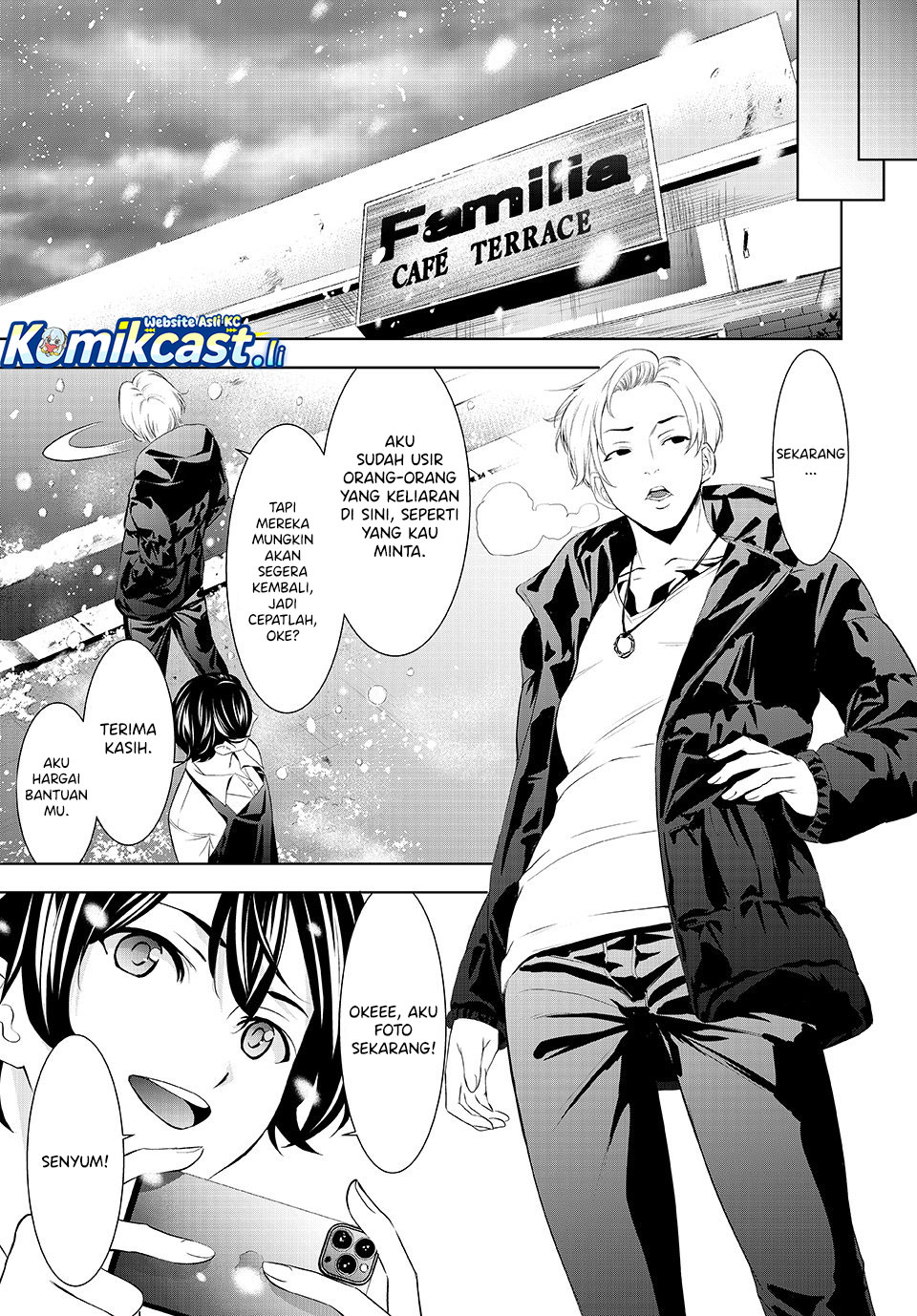 Megami no Kafeterasu (Goddess Café Terrace) Chapter 209 Bahasa Indonesia