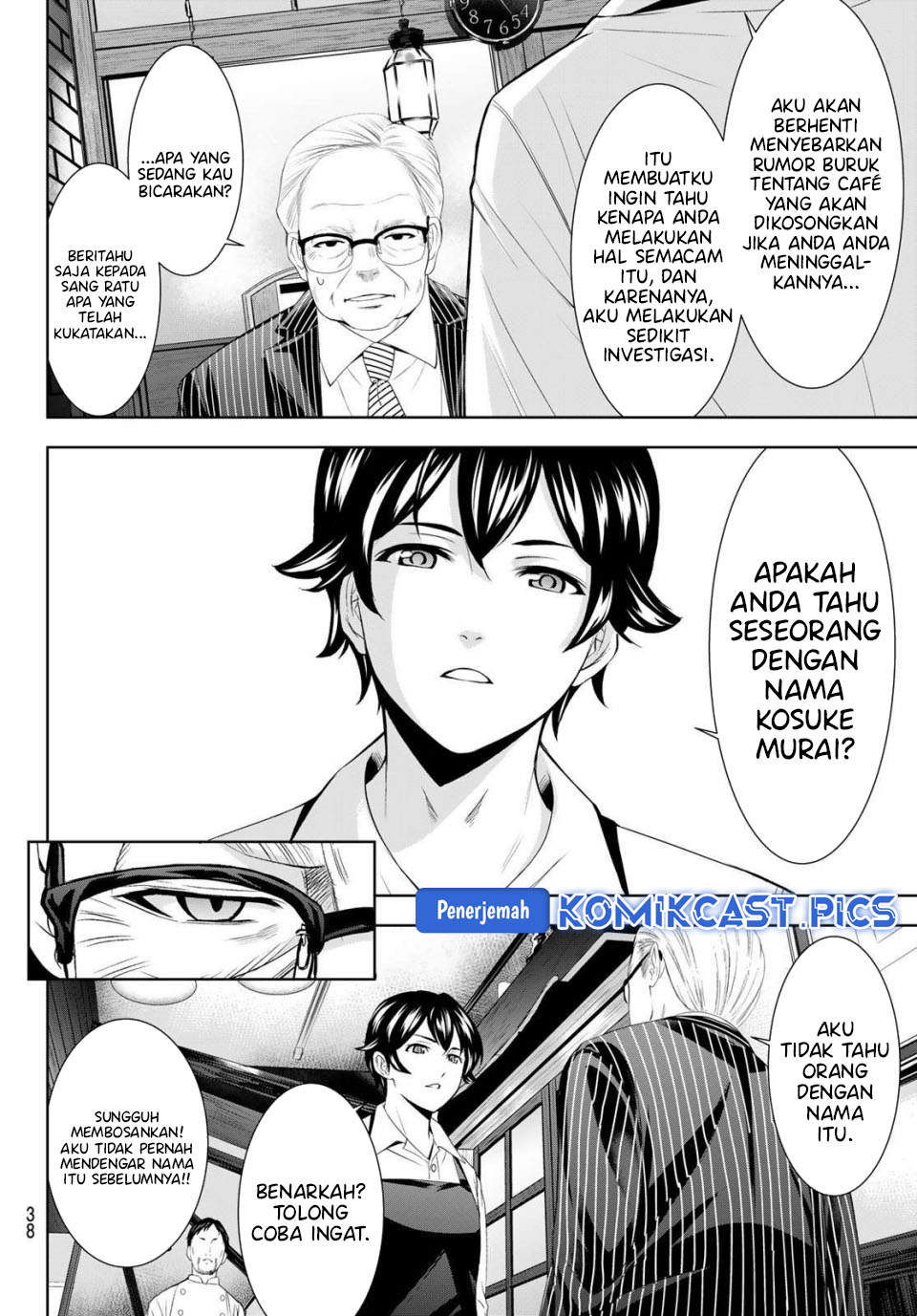 Megami no Kafeterasu (Goddess Café Terrace) Chapter 214 Bahasa Indonesia