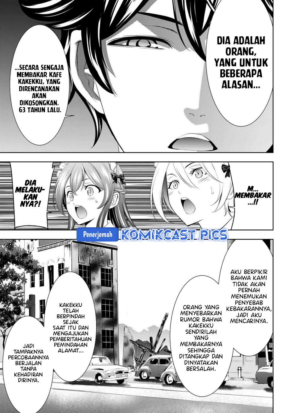 Megami no Kafeterasu (Goddess Café Terrace) Chapter 214 Bahasa Indonesia