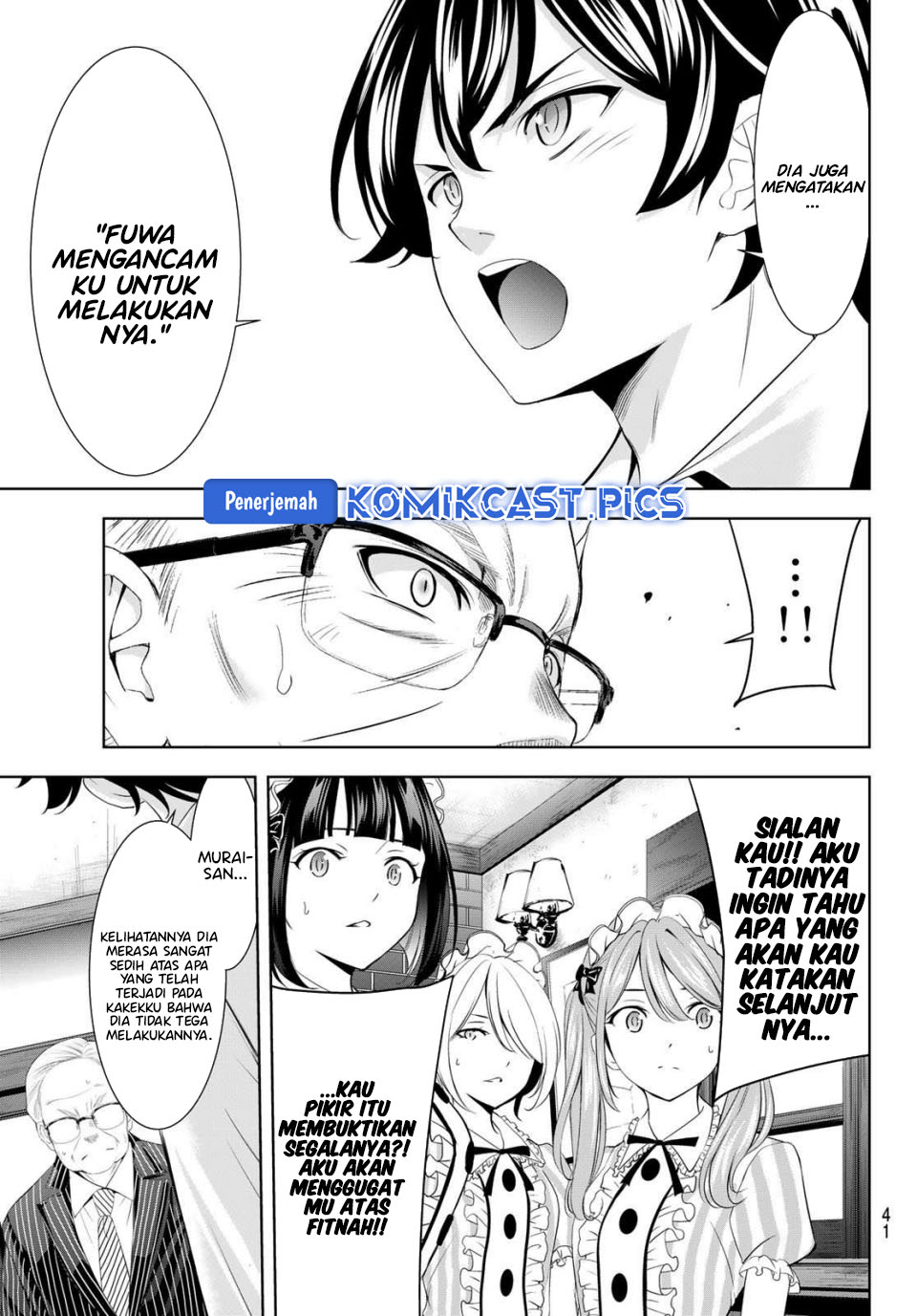 Megami no Kafeterasu (Goddess Café Terrace) Chapter 214 Bahasa Indonesia