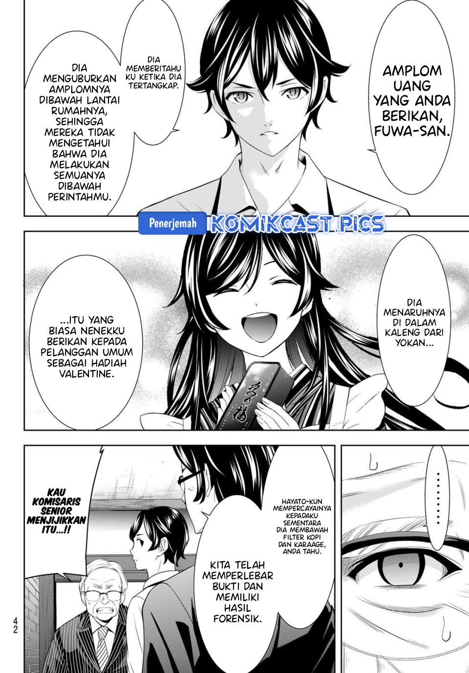 Megami no Kafeterasu (Goddess Café Terrace) Chapter 214 Bahasa Indonesia