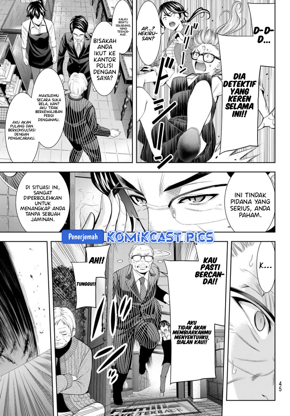 Megami no Kafeterasu (Goddess Café Terrace) Chapter 214 Bahasa Indonesia