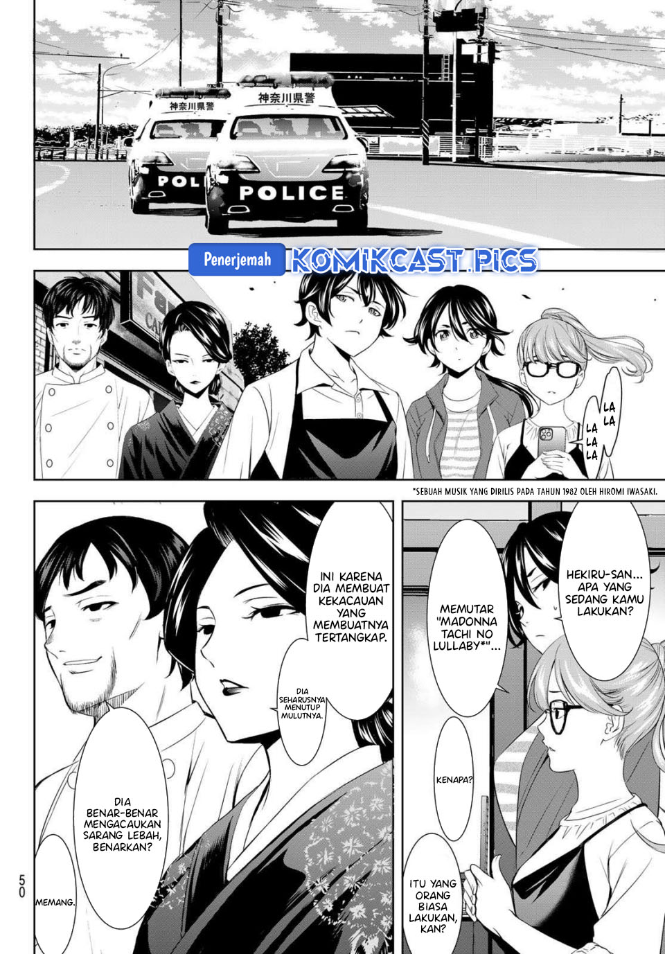 Megami no Kafeterasu (Goddess Café Terrace) Chapter 214 Bahasa Indonesia