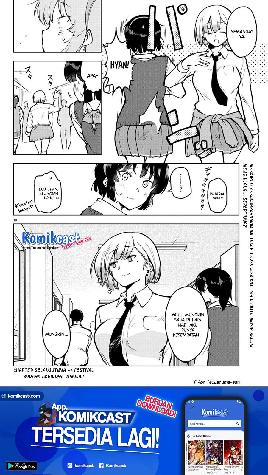Meika-san Can’t Conceal Her Emotions Chapter 45 Bahasa Indonesia