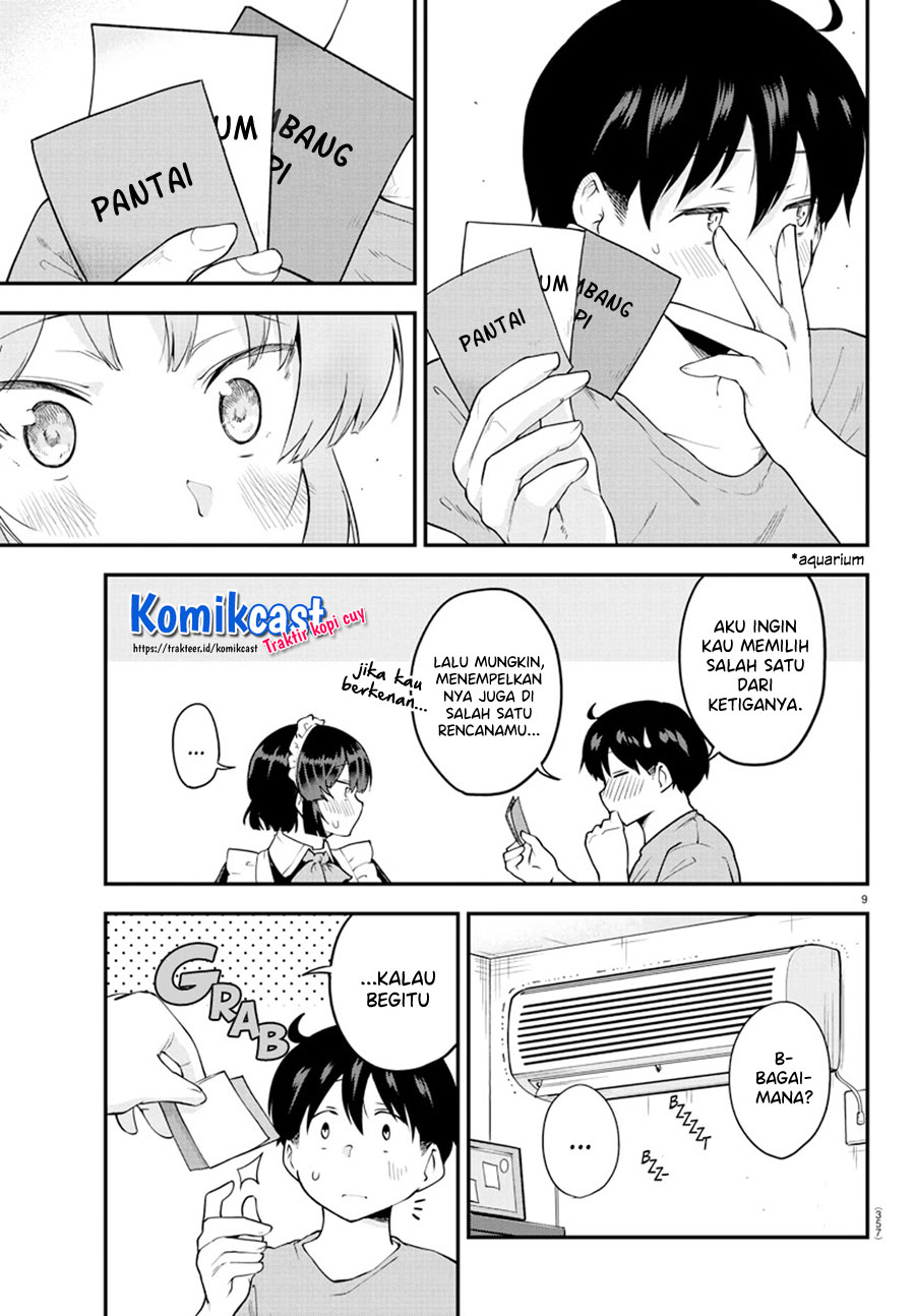 Meika-san Can’t Conceal Her Emotions Chapter 72 Bahasa Indonesia