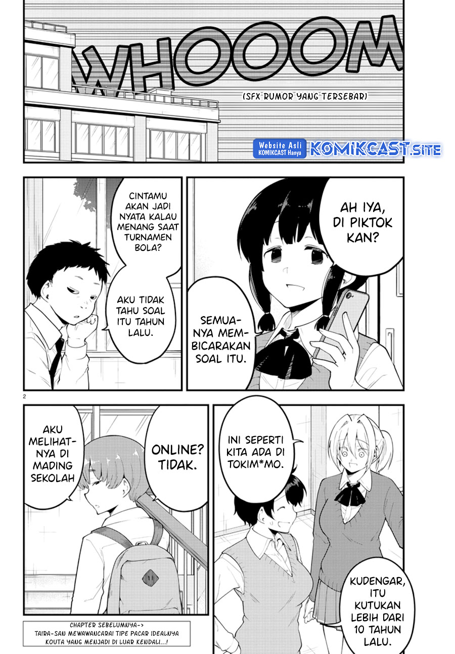 Meika-san Can’t Conceal Her Emotions Chapter 110 Bahasa Indonesia