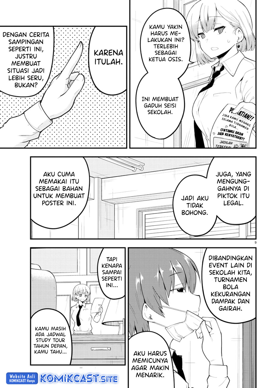 Meika-san Can’t Conceal Her Emotions Chapter 110 Bahasa Indonesia