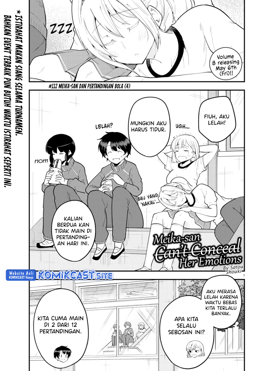 Meika-san Can’t Conceal Her Emotions (Serialization) chapter 112
