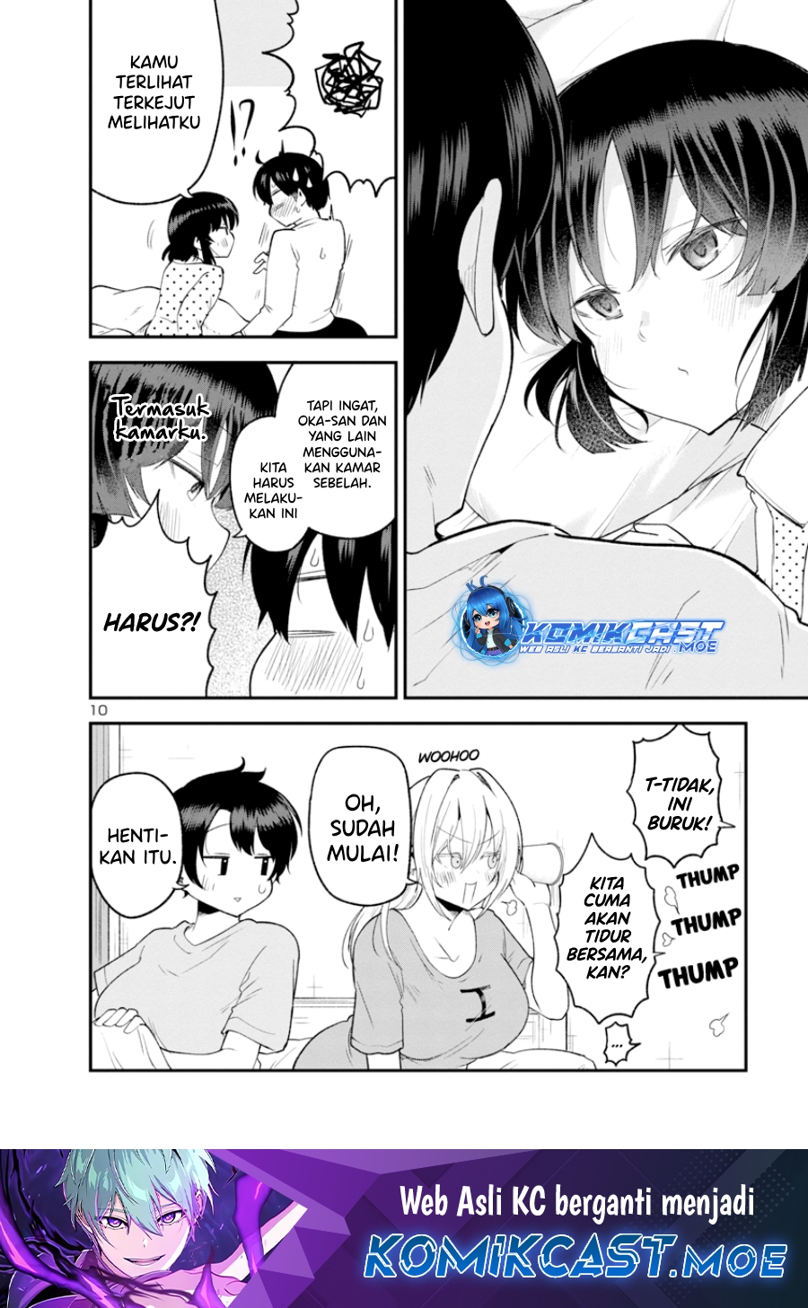 Meika-san Can’t Conceal Her Emotions Chapter 148 Bahasa Indonesia