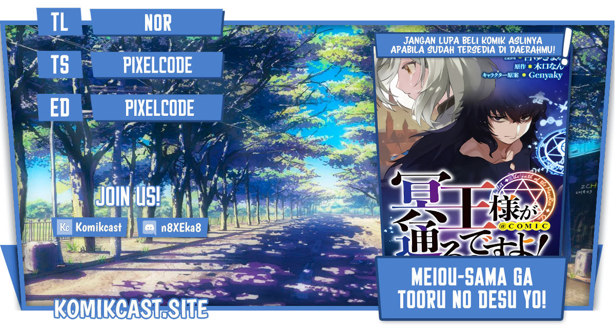 Meiou-sama ga Tooru no desu yo! Chapter 02 Bahasa Indonesia