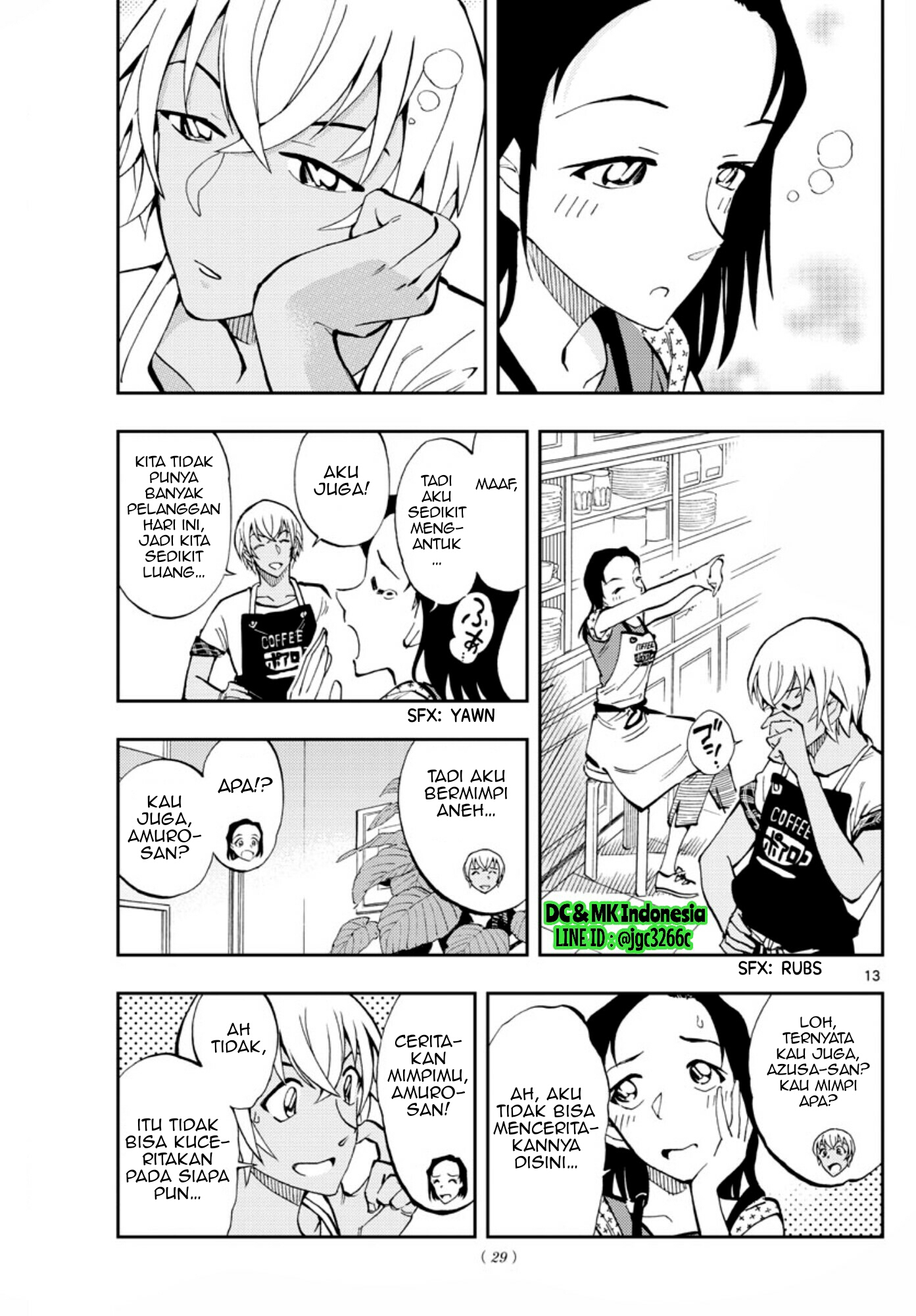 Meitantei Conan: Zero no Tea Time Chapter 13 Bahasa Indonesia