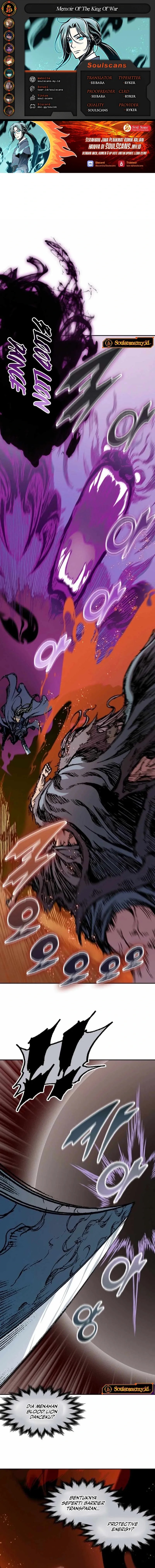 Memoir Of The King Of War Chapter 229 Bahasa Indonesia