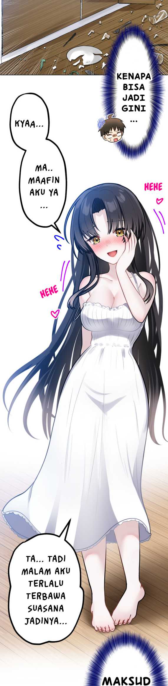 Mendokusai yūrei desu ga, watashi to koi shite kuremasu ka? Chapter 02 Bahasa Indonesia