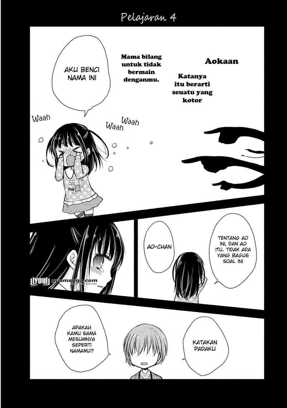Midara na Ao-chan wa Benkyou ga Dekinai Chapter 04 Bahasa Indonesia