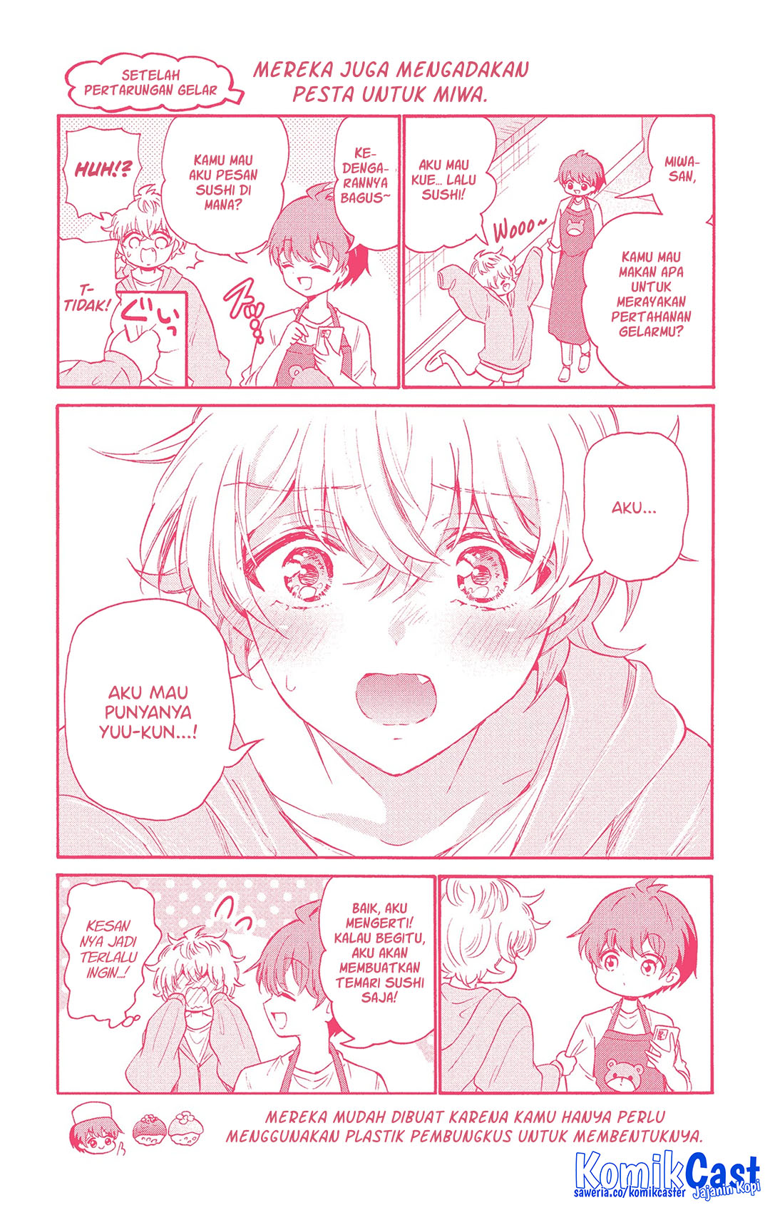 Mikadono Sanshimai wa Angai, Choroi Chapter 46.5 Bahasa Indonesia