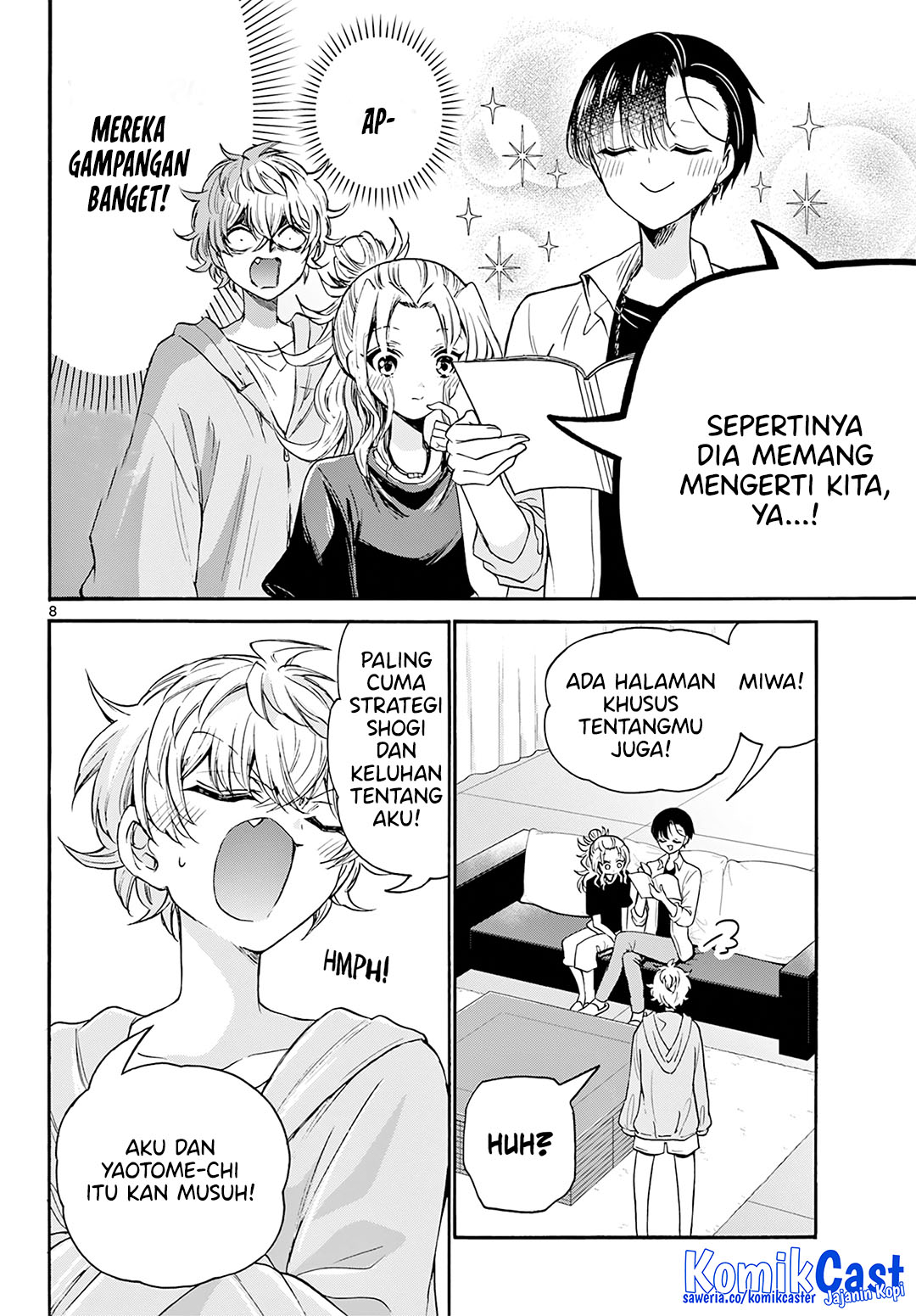 Dilarang COPAS - situs resmi www.mangacanblog.com - Komik mikadono sanshimai wa angai choroi 049 - chapter 49 50 Indonesia mikadono sanshimai wa angai choroi 049 - chapter 49 Terbaru 8|Baca Manga Komik Indonesia|Mangacan